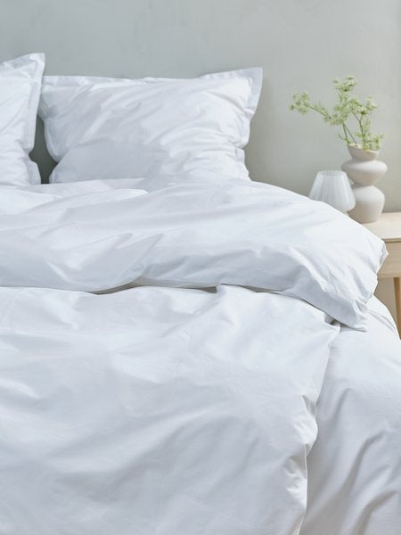 Hilde Cotton/Lyocell White Duvet Cover