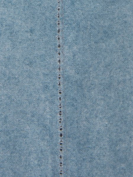 Vita Cotton Flannel Blue Duvet Cover