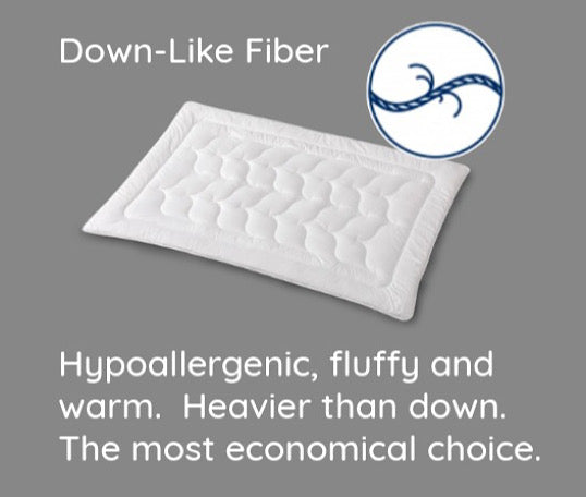 Down-Like Fiber Duvet Insert